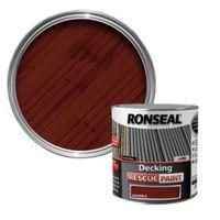 ronseal bramble matt decking rescue paint 25l