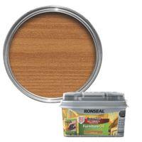 Ronseal Perfect Finish Teak Lightly Tinted Hardwood Garden Furniture Oil 750ml