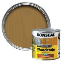 Ronseal Natural Oak Satin Wood Stain 250ml