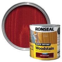 Ronseal Deep Mahogany Satin Wood Stain 2.5L