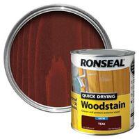 Ronseal Teak Satin Wood Stain 750ml
