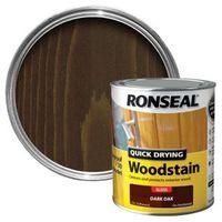 Ronseal Dark Oak Gloss Wood Stain 750ml