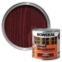 Ronseal Rosewood High Satin Sheen Wood Stain 250ml