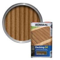 Ronseal Natural Oak Decking Oil 5L