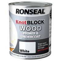 Ronseal Knot Block White Primer & Undercoat 750ml