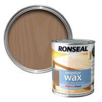 Ronseal Interior Diamond Hard Rustic Pine Matt Wood Wax 750ml