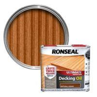 Ronseal Ultimate Natural Cedar Decking Oil 2.5L