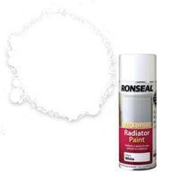 ronseal white satin radiator paint 400 ml