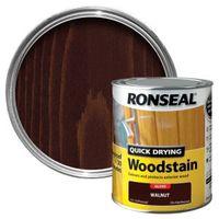 ronseal walnut gloss wood stain 750ml