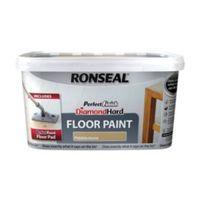 ronseal perfect finish pebblestone satin floor paint 25l