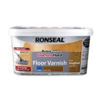 Ronseal Diamond Dark Oak Satin Floor Varnish 2.5L