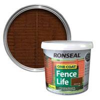 Ronseal Medium Oak Matt Shed & Fence Stain 5L