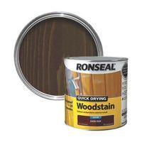 Ronseal Dark Oak Satin Wood Stain 2.5L