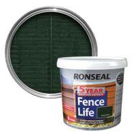 Ronseal Forest Green Matt Shed & Fence Stain 5L