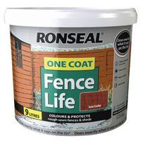 Ronseal Red Cedar Matt Shed & Fence Stain 9L
