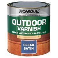 Ronseal Satin Outdoor Varnish 250ml