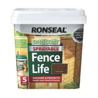 Ronseal Country Oak Matt Shed & Fence Stain 5L