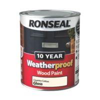 Ronseal Country Cotton Gloss Wood Paint 750ml
