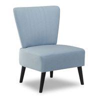 Roma Fabric Chair Powder Blue