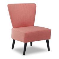 Roma Fabric Chair Salmon Pink