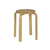 Round Rubberwood Stool