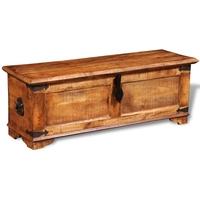 Rough Mango Wood Storage Chest