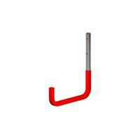 Rothley Galvanised Red Steel Storage Hook