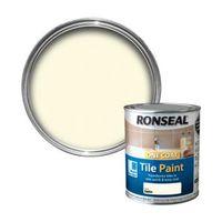 Ronseal Tile Paints Ivory Satin Tile Paint 750ml