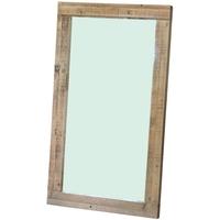 rovico rustico pine wall mirror