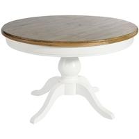 Rovico Walworth White Brush Round Dining Table