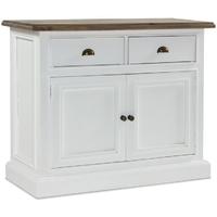 Rovico Walworth White Brush Small Sideboard