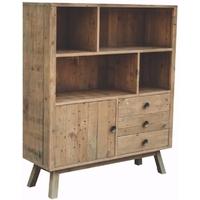 Rovico Rustico Pine Wide Shelving Unit