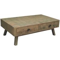 Rovico Rustico Pine 2 Drawer Coffee Table