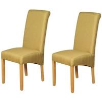 Royal Mustard Dining Chair (Pair)