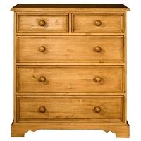 rossendale pine chest of drawer 2 over 3 drawers