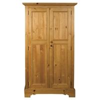 Rossendale Pine Wardrobe - Pendle 2 Doors