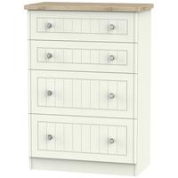 rome bordeaux oak with cream ash chest of drawer 4 drawer deep