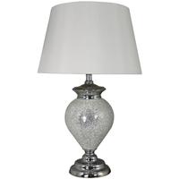 Rogue White Sparkle Mosaic Statement Lamp