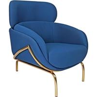 Royal Blue Lounge Chair