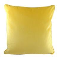 Royal Velvet 56x56cm Cushion, Yellow