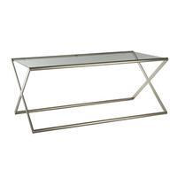 Roma Coffee Table, Silver