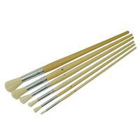 Round Fitch Brush Set of 6