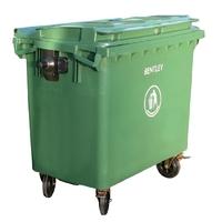 roll top lid wheelie bin