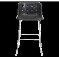 robin day polo skid bar stool grey