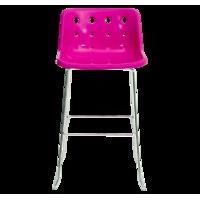 Robin Day Polo Skid Bar Stool - Pink