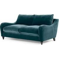 rosamund 3 seater sofa ocean blue velvet