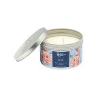 Royal Horticultural Society Wax Lyrical fragrance scented candle tin - Pink