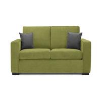 rocco 2 seater fabric sofa olive