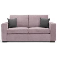 rocco 3 seater fabric sofa lilac