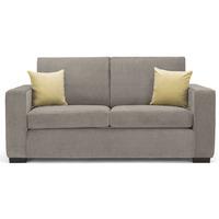 rocco 3 seater fabric sofa grey